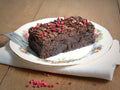 Raspberry Brownie Box